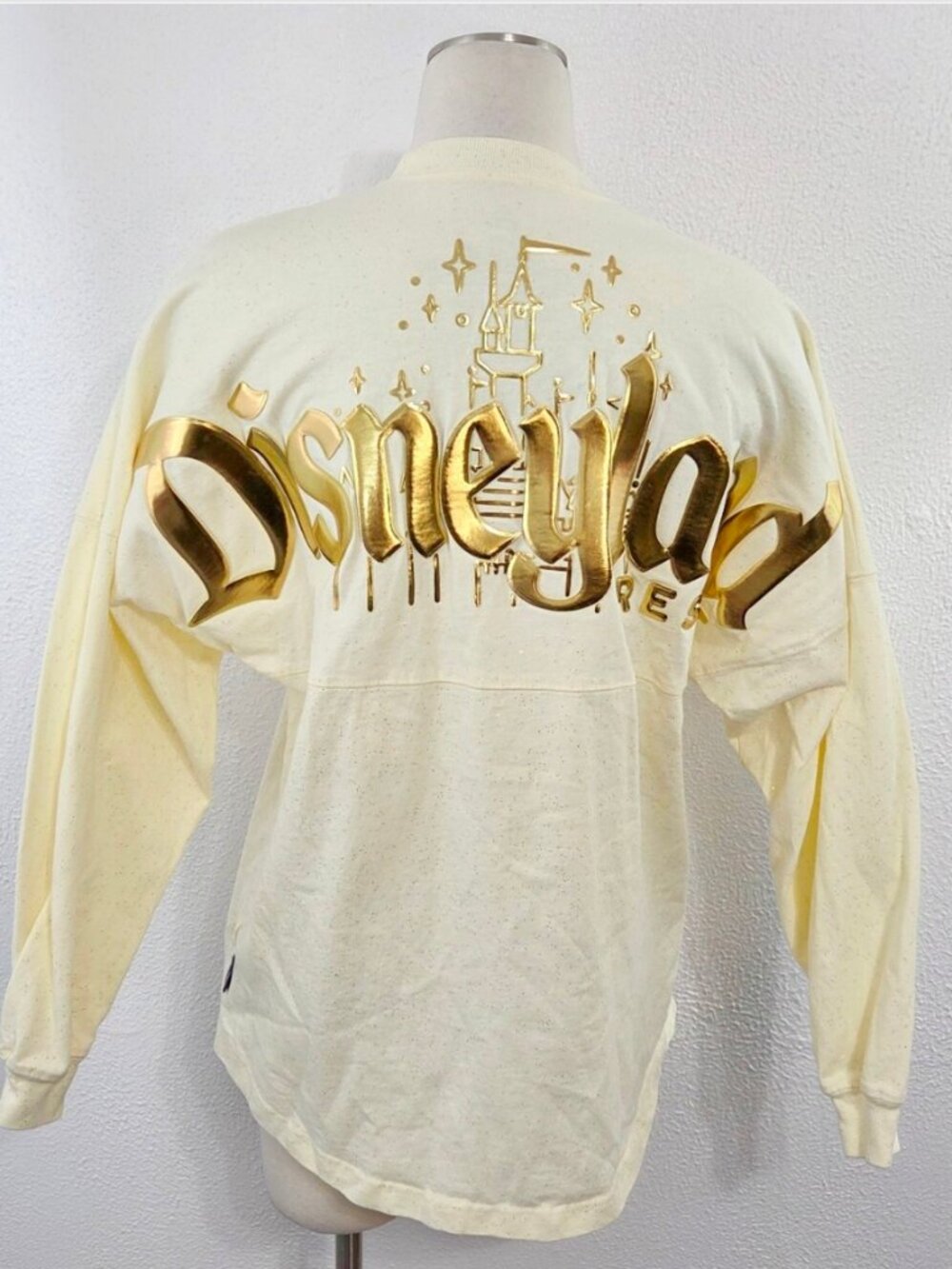 Disney Gold Foil and Glitter Spirit Jersey, Size XL